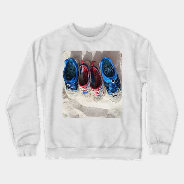 Footsteps Crewneck Sweatshirt by LibrosBOOKtique